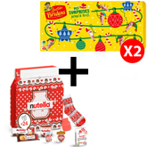 Offre spéciale x2 calendriers justin bridou x1 nutella